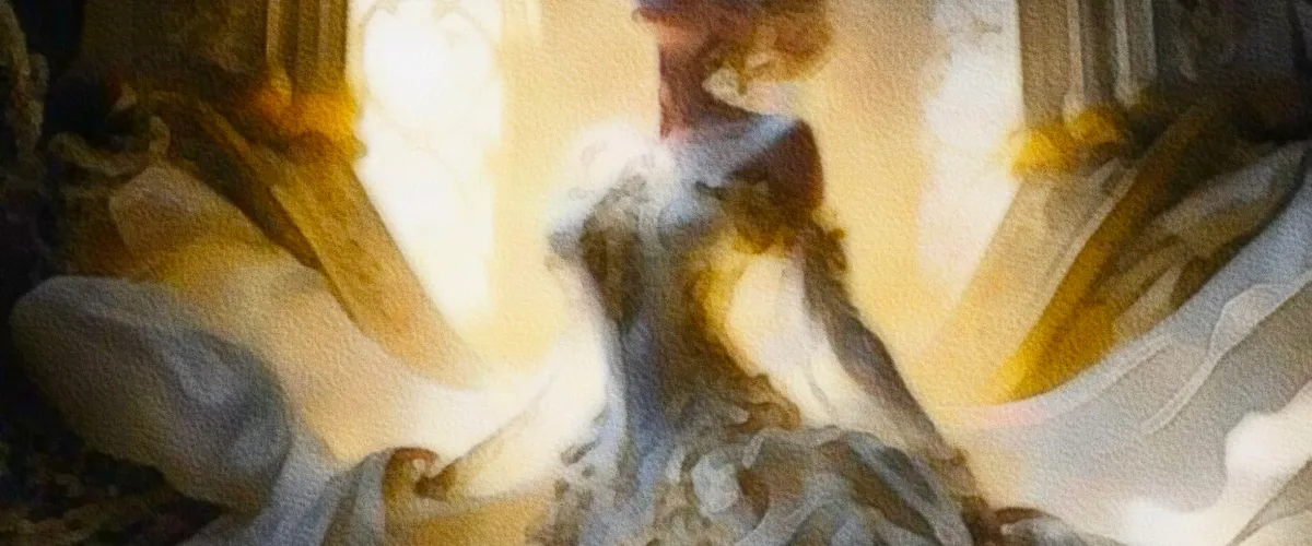 Painting of an important looking woman